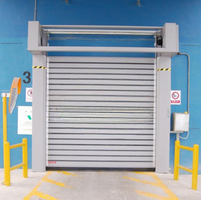 Rigid high speed spiral door product